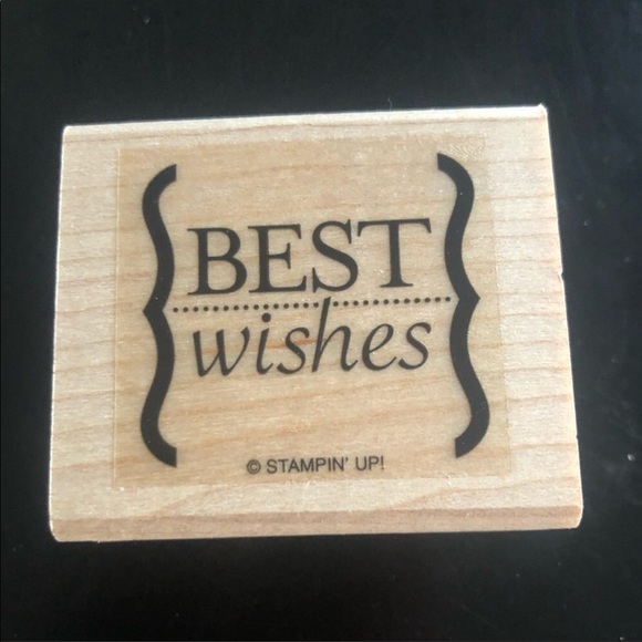 3/$20 Stampin’ Up! | 2004 “Best Wishes” Stamper